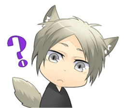 Mononoke a man sticker #4993788