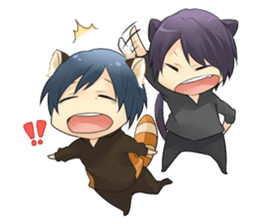 Mononoke a man sticker #4993792