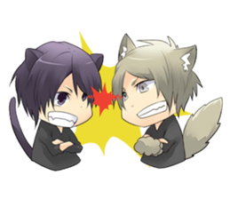 Mononoke a man sticker #4993793