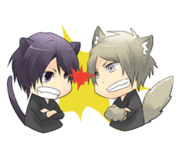 Mononoke a man sticker #4993793