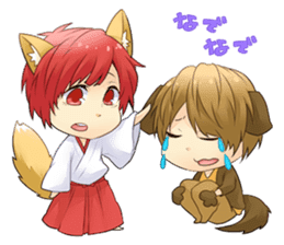 Mononoke a man sticker #4993794