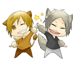 Mononoke a man sticker #4993796