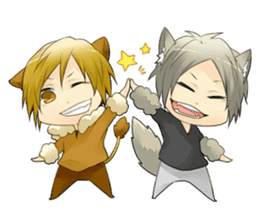 Mononoke a man sticker #4993796