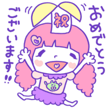 yuruhuwa*girls Sticker sticker #4994124