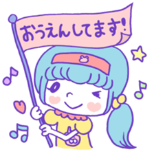 yuruhuwa*girls Sticker sticker #4994142