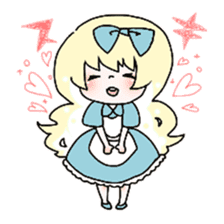 The Melancholy of ALICE sticker #4994160
