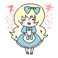 The Melancholy of ALICE sticker #4994160