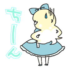 The Melancholy of ALICE sticker #4994161