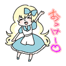 The Melancholy of ALICE sticker #4994164