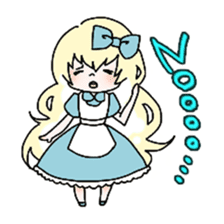 The Melancholy of ALICE sticker #4994165