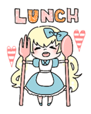 The Melancholy of ALICE sticker #4994168