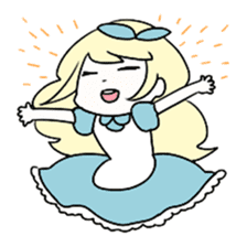 The Melancholy of ALICE sticker #4994170