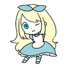 The Melancholy of ALICE sticker #4994171