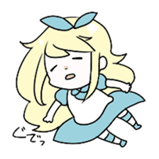 The Melancholy of ALICE sticker #4994179