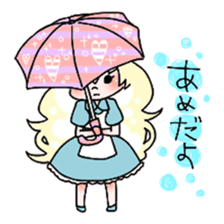 The Melancholy of ALICE sticker #4994184