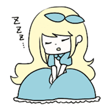 The Melancholy of ALICE sticker #4994186
