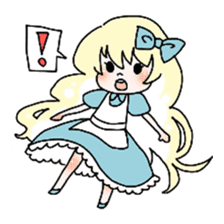 The Melancholy of ALICE sticker #4994191