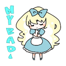 The Melancholy of ALICE sticker #4994192