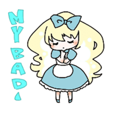 The Melancholy of ALICE sticker #4994192