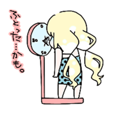 The Melancholy of ALICE sticker #4994193