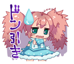Seaweed Girl Gibasa-chan sticker #4994818