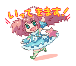 Seaweed Girl Gibasa-chan sticker #4994821