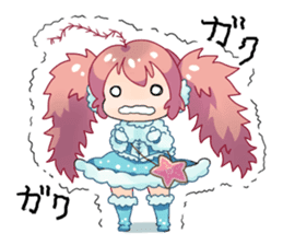 Seaweed Girl Gibasa-chan sticker #4994831