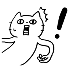 Annoying Cat! sticker #4994865