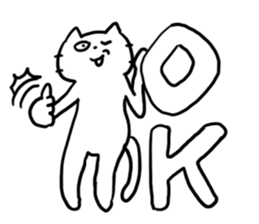 Annoying Cat! sticker #4994872