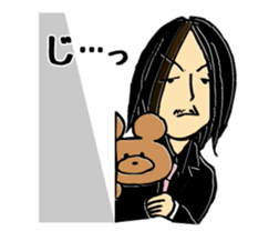 THE COFFEE & CIGARETTES with Ms.Bea-Bla sticker #4994878