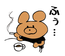 THE COFFEE & CIGARETTES with Ms.Bea-Bla sticker #4994889