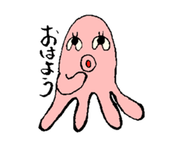 Mr.octopus who speaks about kansai sticker #4995436
