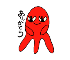 Mr.octopus who speaks about kansai sticker #4995438