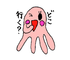 Mr.octopus who speaks about kansai sticker #4995442