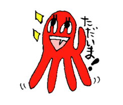 Mr.octopus who speaks about kansai sticker #4995447