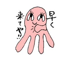 Mr.octopus who speaks about kansai sticker #4995452