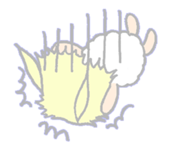 cute girl sheep-chan Of amaze experience sticker #4995557