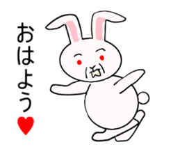 Kankawa rabbit sticker #4995983
