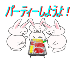 Kankawa rabbit sticker #4995995