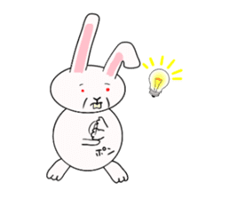 Kankawa rabbit sticker #4996007