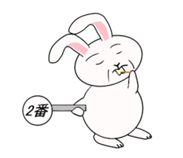 Kankawa rabbit sticker #4996017