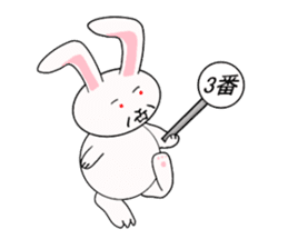 Kankawa rabbit sticker #4996018