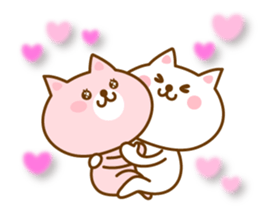 I love cats sticker #4996038