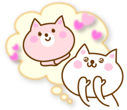 I love cats sticker #4996044
