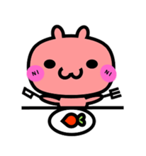 Rabbit&rabbit sticker #4996067