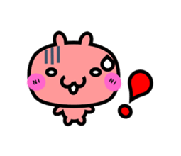 Rabbit&rabbit sticker #4996071