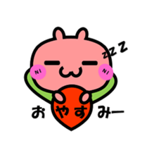 Rabbit&rabbit sticker #4996101