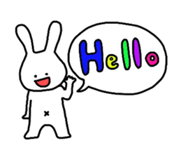 Rabbit,san sticker #4996382