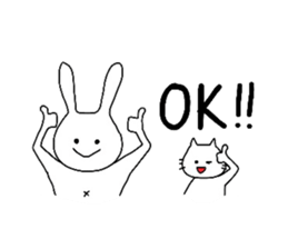 Rabbit,san sticker #4996383