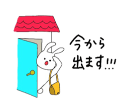 Rabbit,san sticker #4996393